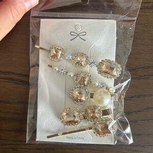 JessaKae Champagne Pearl Hair Pins